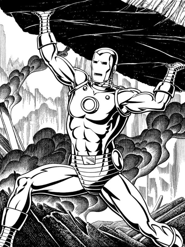 Image for 9X12 IRON MAN Pin-Up