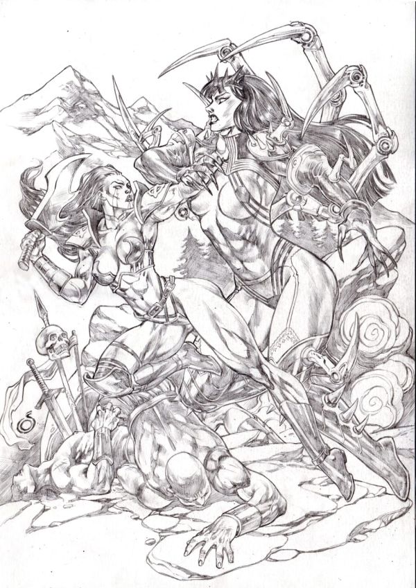 Image for Valerie Heavy Metal magazine