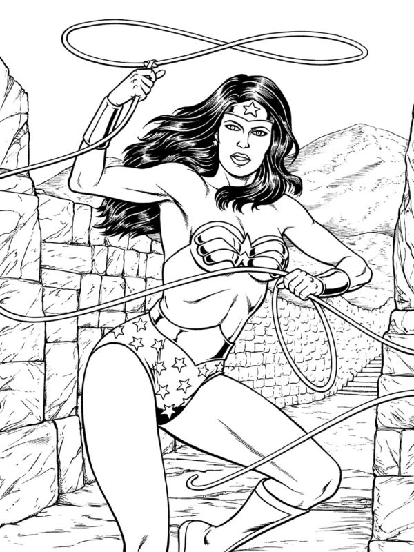 Image for 9X12 WONDER WOMAN Pin-Up