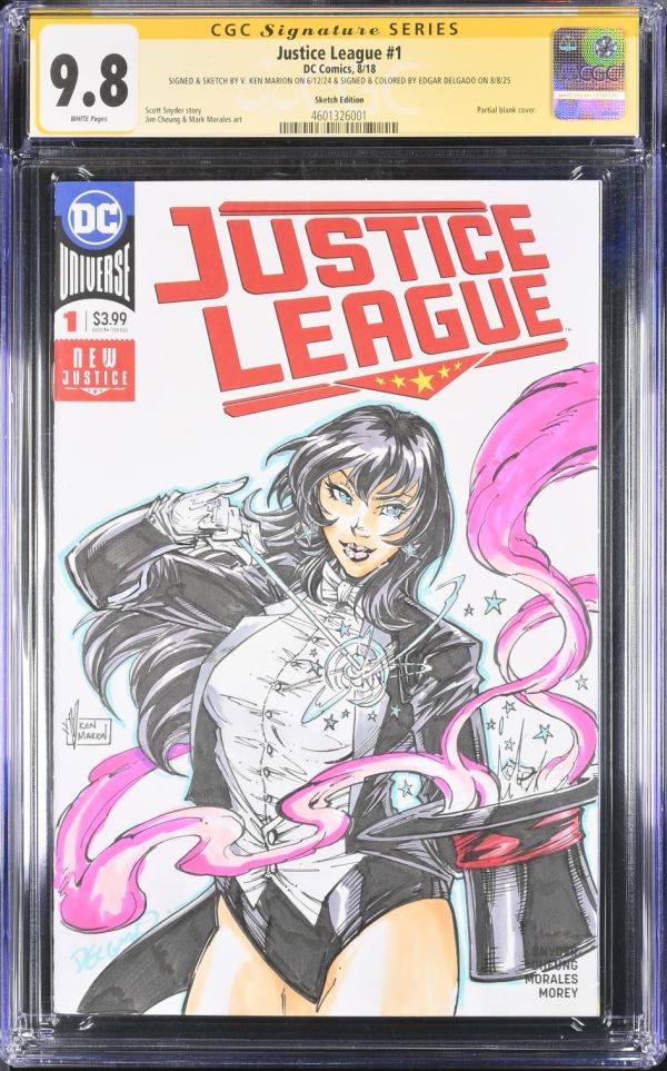 Image for Zatanna by V. Ken Marion and Edgar Delgado