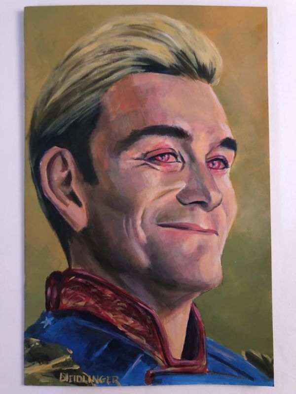 Image for Homelander Portrait Sketch Cover