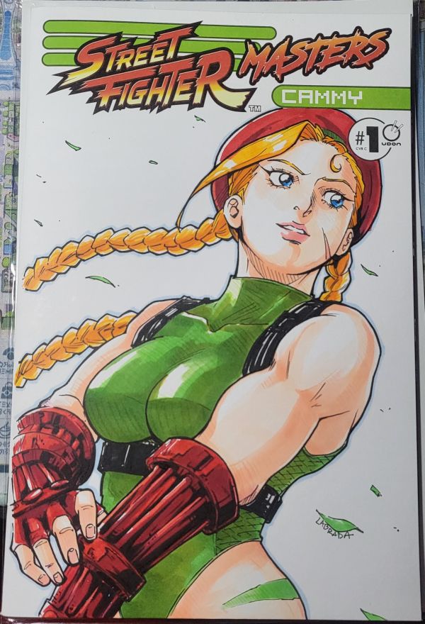 Image for Street Fighter Cammy Sketch Cover