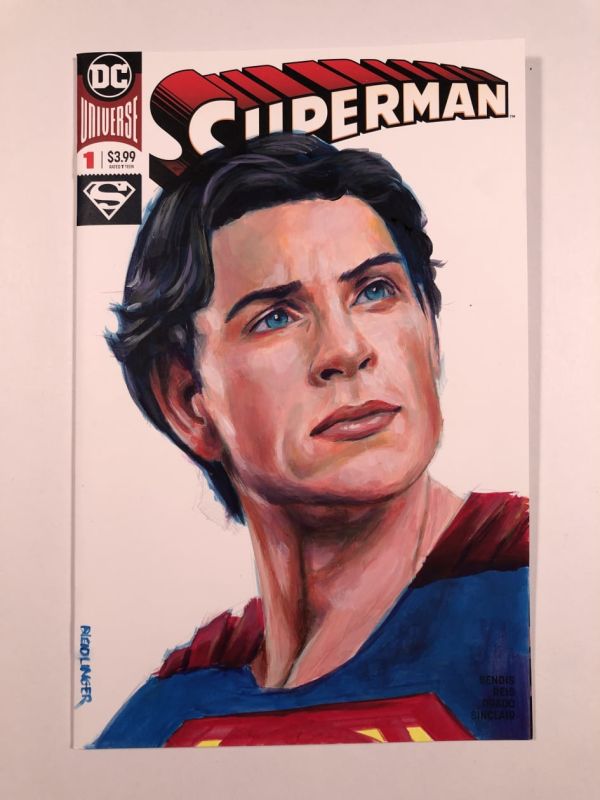 Image for Superman Portrait Sketch Cover
