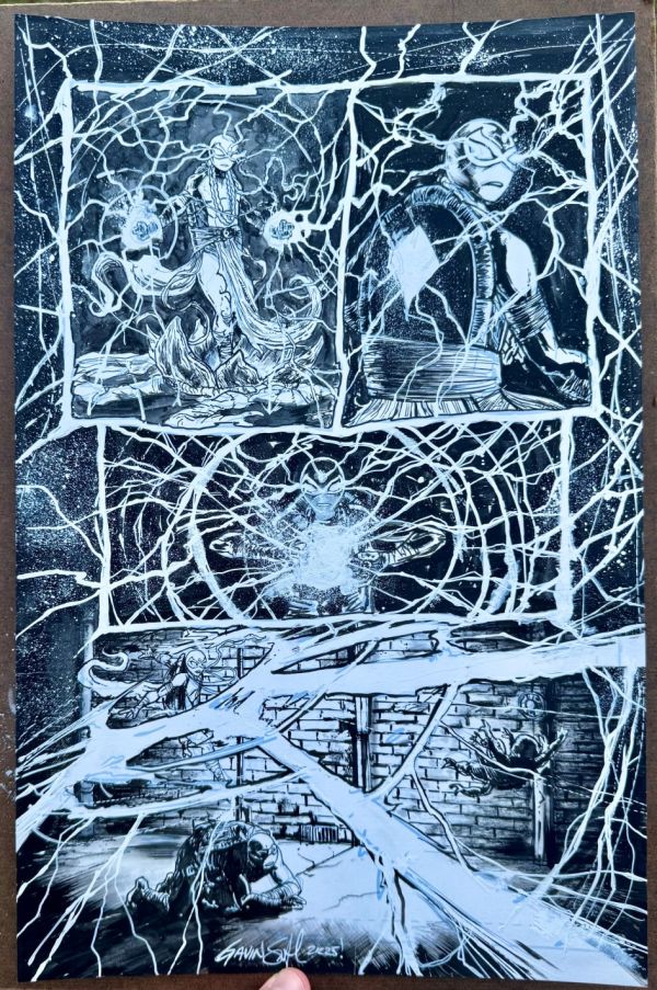 Image for Teenage Mutant Ninja Turtles Issue #143 Page 11 Original Pencils/Inks by Gavin Smith