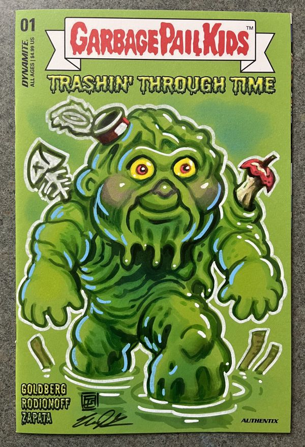 Image for Garbage Pail Kids sketch cover by Tim Shinn 