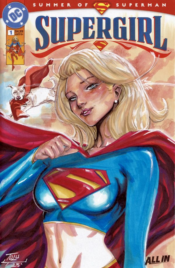 Image for Supergirl Sketch Cover