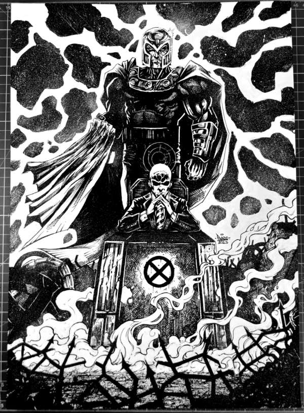 Image for Magneto and Professor X Original Art