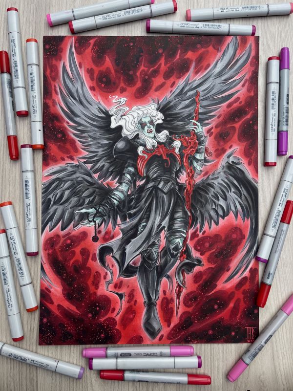 Image for SAINT KNULL 11”x17” - by JAK 