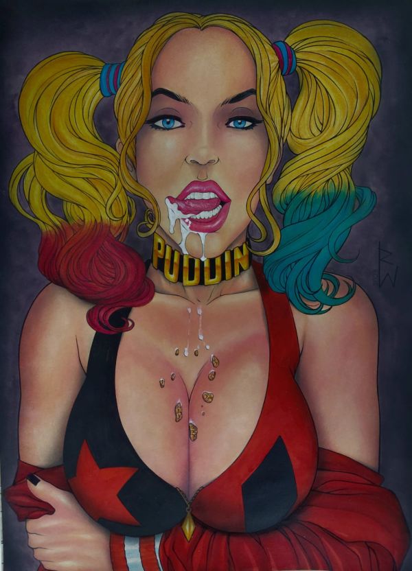 Image for Harley Quinn by Rick Waekmann - 11'' x 17''