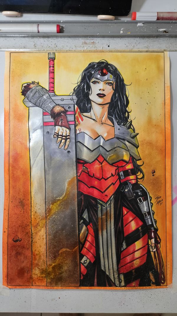 Image for Absolute Wonder Woman  Pin Up 11×17