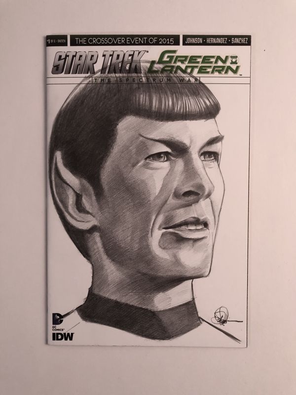 Image for Spock Pencil Sketch Cover