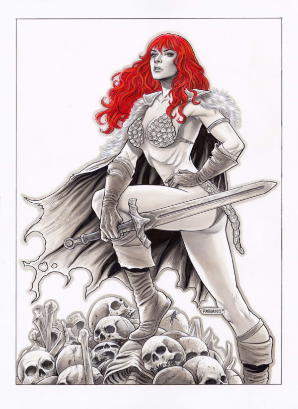 Image for Red Sonja Illustration