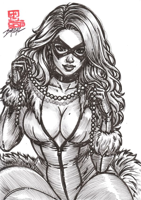 Image for Black Cat - HEARTSTEALER/ Bazal. 11,7x 8,3 in. 