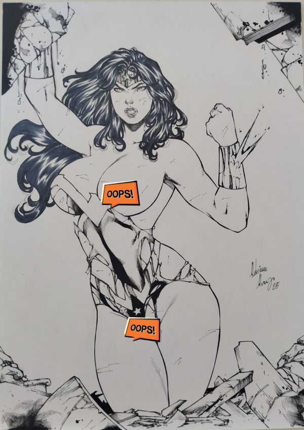 Image for Wonder Woman 9x12