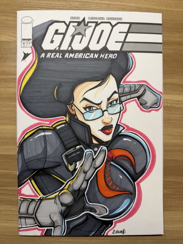 Image for G.I. Joe Baroness Sketch Cover