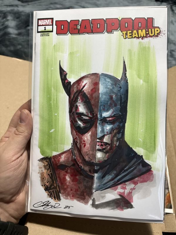 Image for Deadpool Team-Up Sketch Cover by Johnny desjardins