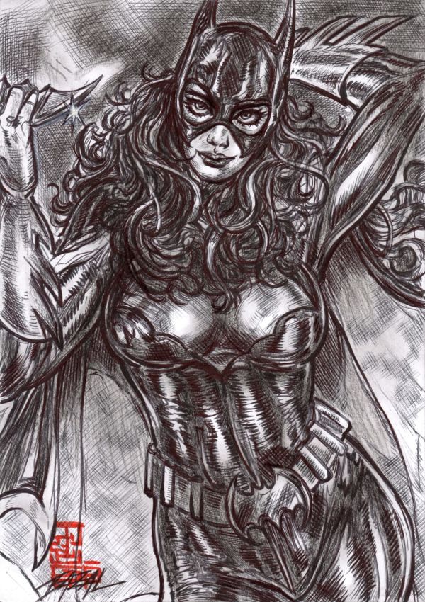 Image for Batgirl - BLADE OF GOTHAM  / Bazal. 11,7x 8,3 in. 