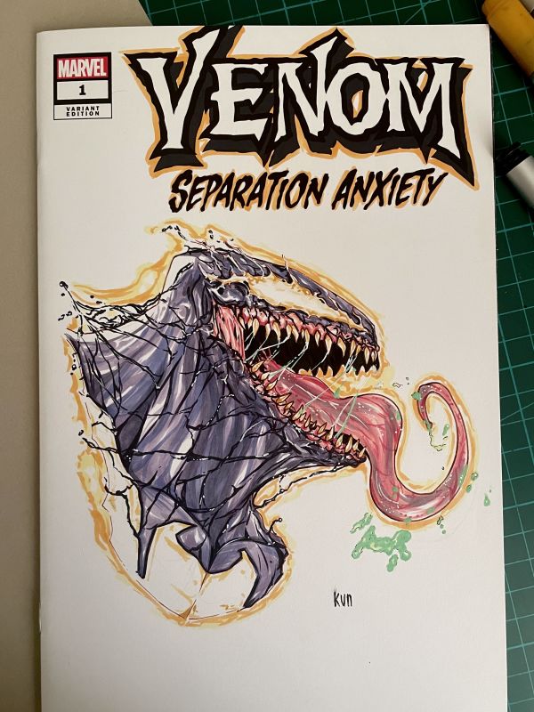 Image for Venom Blank Cover by KVN
