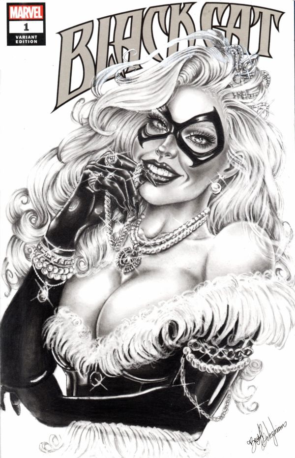 Image for Felicia Hardy #1 BlackCat Sketch Cover 🐈‍⬛