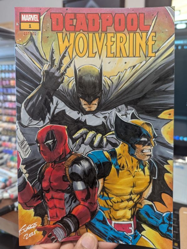 Image for Deadpool and Wolverine Sketch Cover