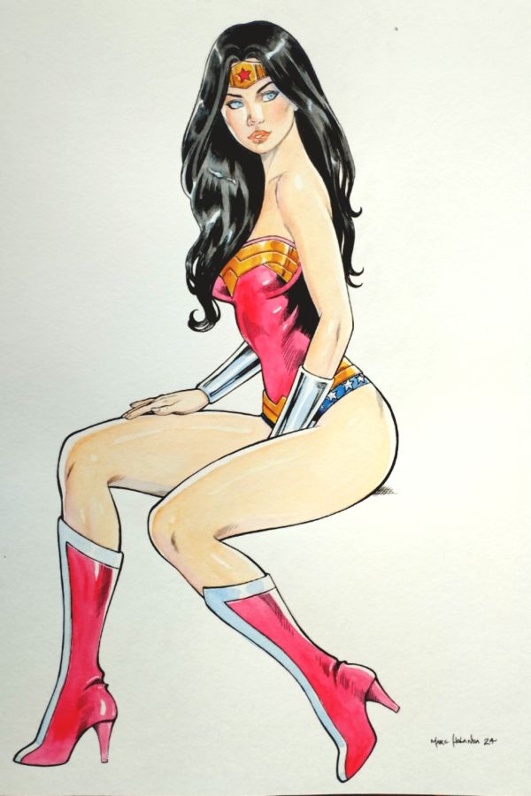 Image for Wonder Woman Pin Up 11x17