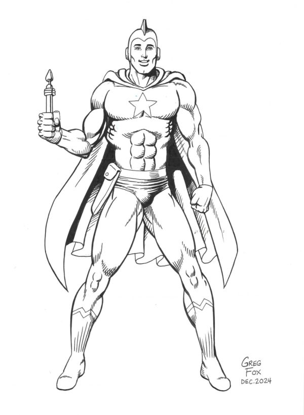 Image for Starman (inks) by Greg Fox