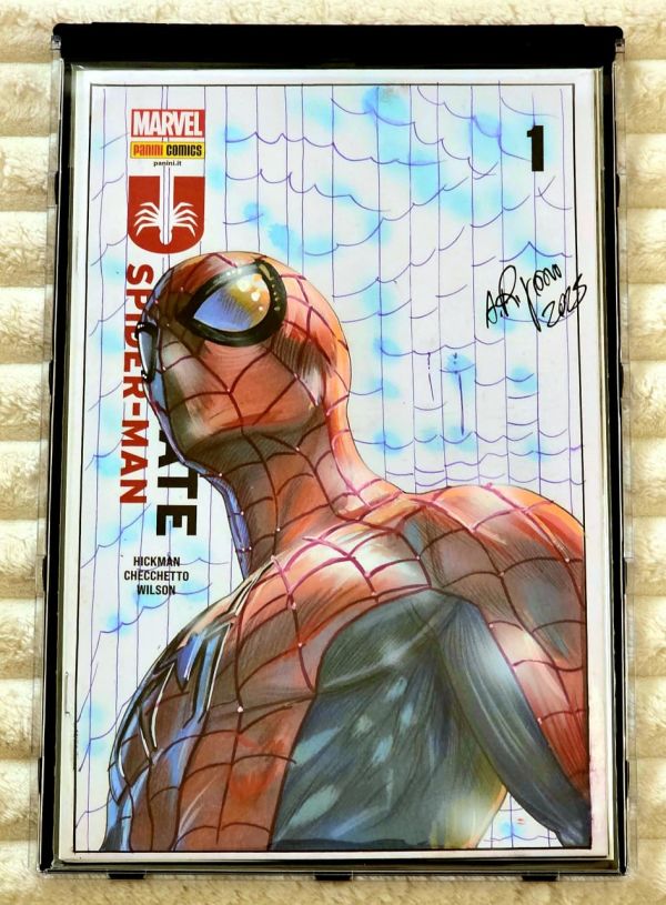 Image for Original Art Sketch Cover - Aurelio Rigoni SPIDER-MAN