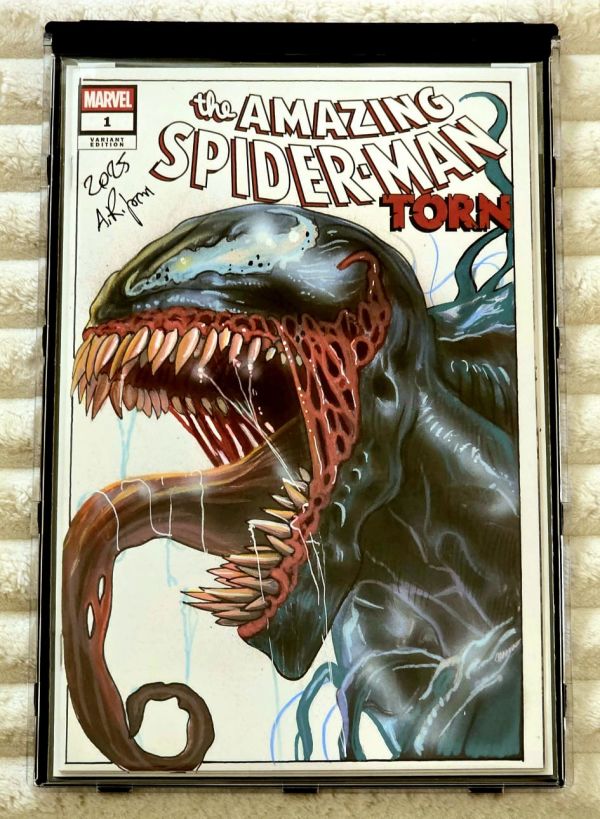 Image for Original Art Sketch Cover - Aurelio Rigoni VENOM