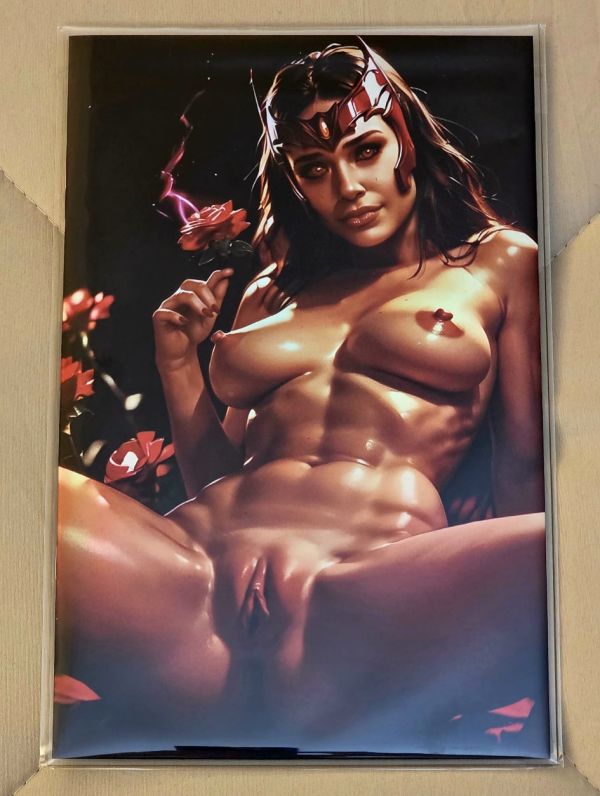 Image for ** Fantasy of Cosplay SCARLET WITCH Full N VIRGIN FOIL Rare HOT **