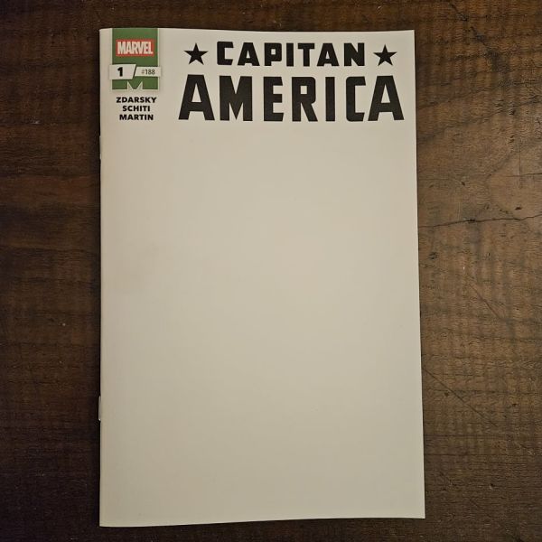 Image for Captain America Blank Sketch Cover