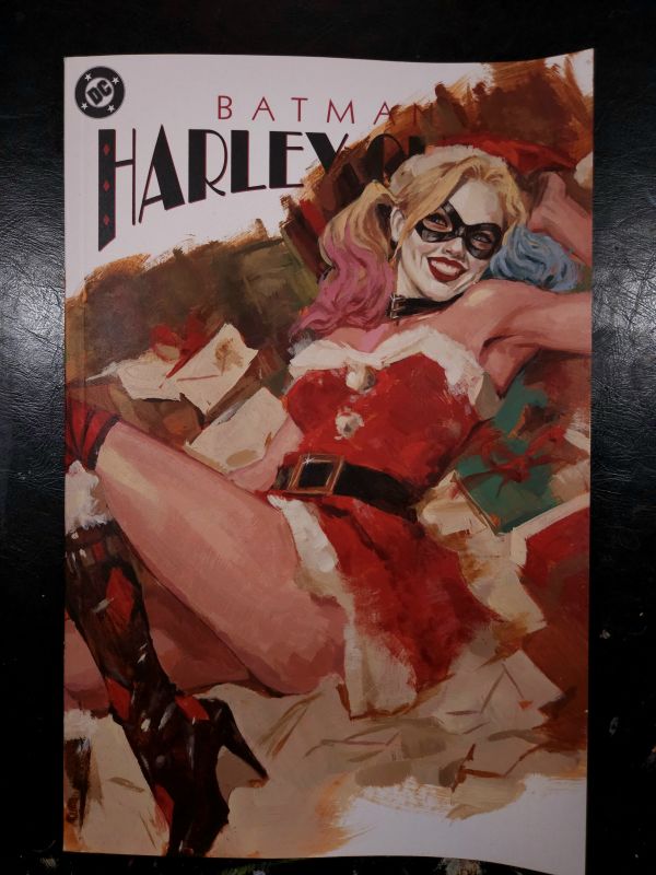 Image for Harley Quinn - Acrylics on Batman Harley Quinn Blank Variant 