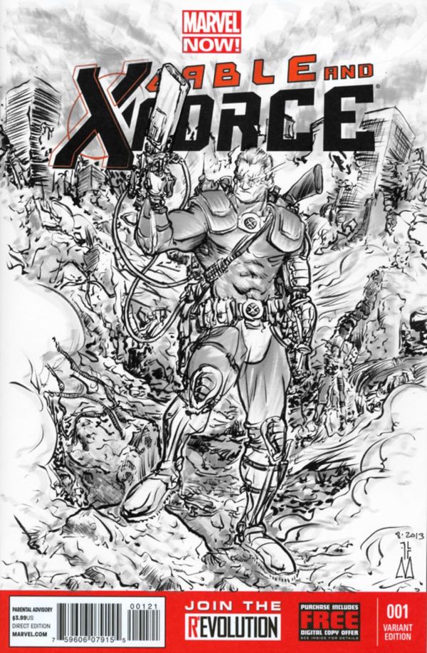 Image for Cable and X-Force Sketch Cover