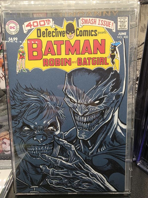 Image for Batman 400th Issue Sketch Cover by Obsidianart. 