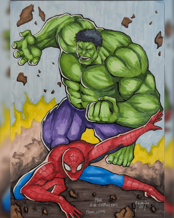 Image for The Hulk & Spider-Man