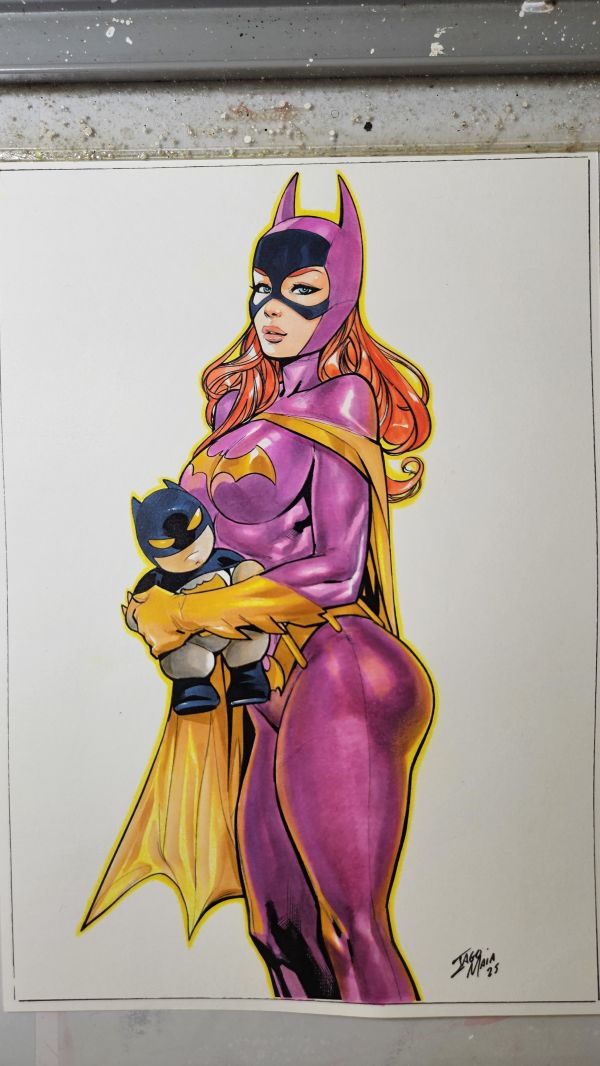 Image for Batgirl Original Art 9x12