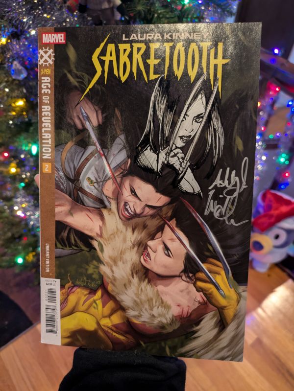 Image for X-23 Laura Kinney Sabretooth #2 signed and remarked (B) by Ashley Witter (Cover Artist)