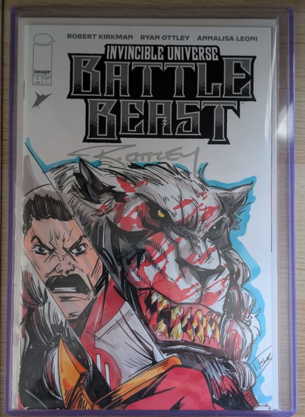 Image for Battle Beast Original Art