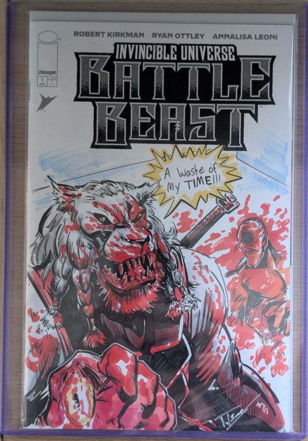 Image for Battle Beast Original Art