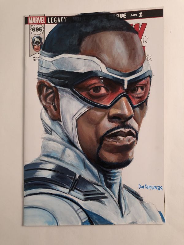 Image for Falcon Acrylic Sketch Cover