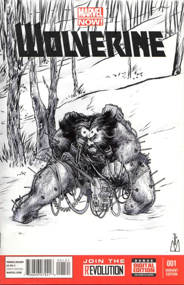 Image for Wolvereine/ Weapon X Sketch Cover