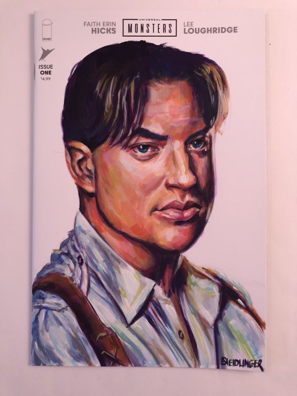 Image for Brendan Fraser Painted Sketch Cover