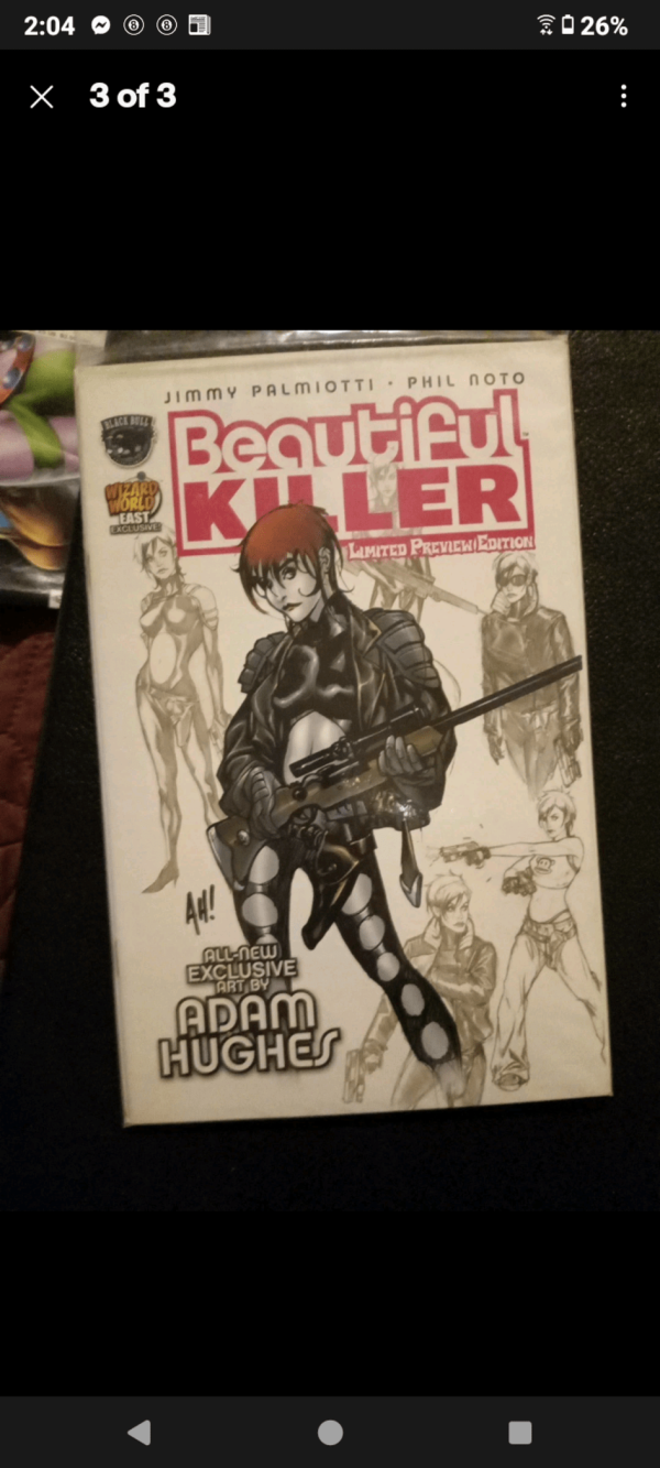 Image for Beautiful Killer Preview Edition Cover by Adam Hughes