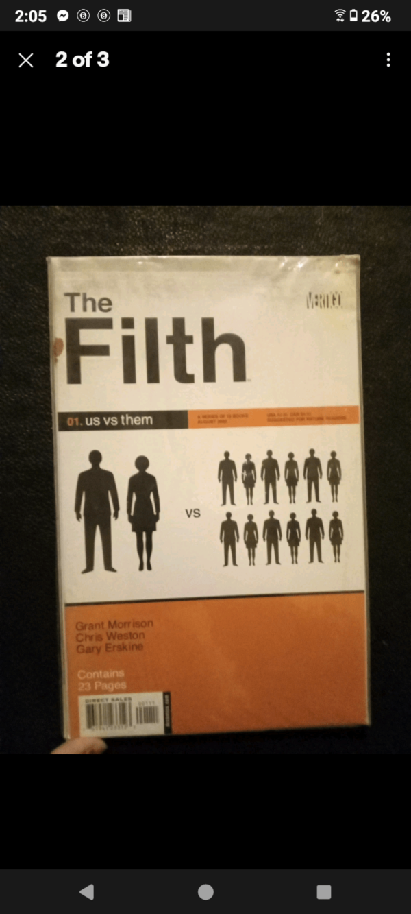Image for The Filth Issue 1 Us vs Them