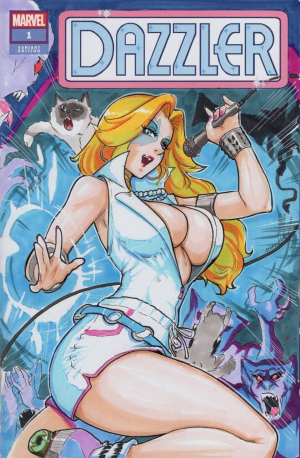 Image for Dazzler Sketch Cover Commission