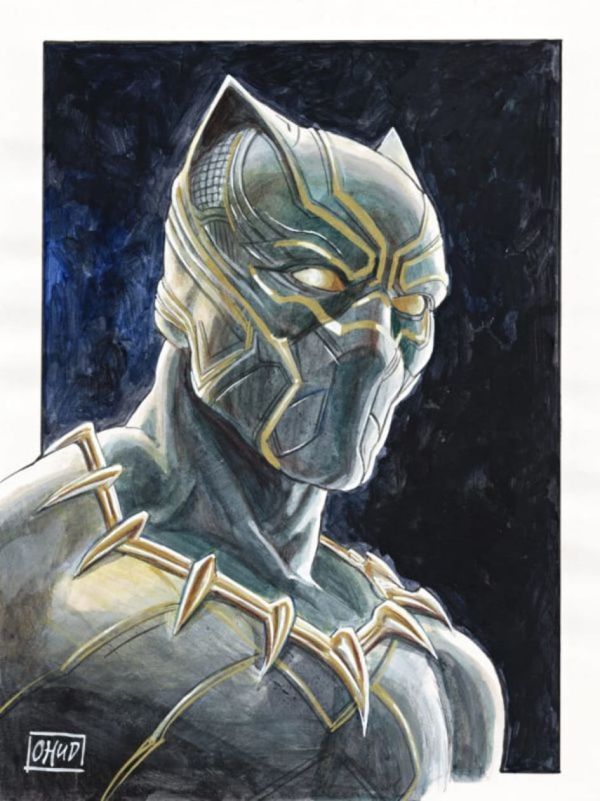 Image for Black Panther by Ohud Khedr