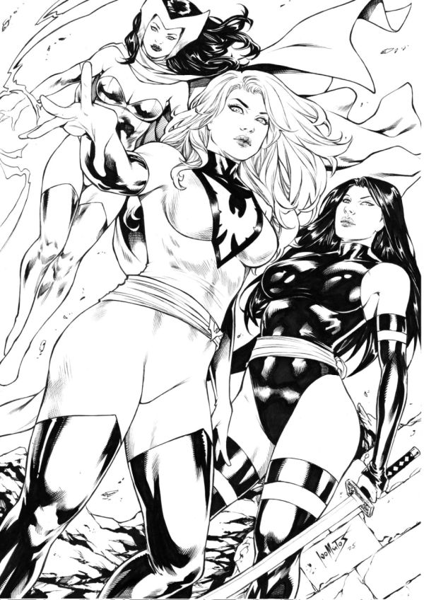 Image for Jean Grey Psylocke Scarlet Witch 