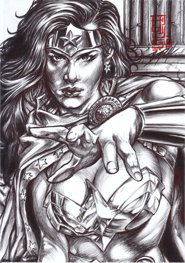 Image for Wonder Woman - UNBREAKABLE/ Bazal. 8,3x11,7 in. 