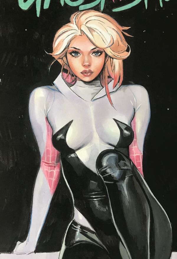 Image for Spider-Gwen Blank Cover by Celal Koc