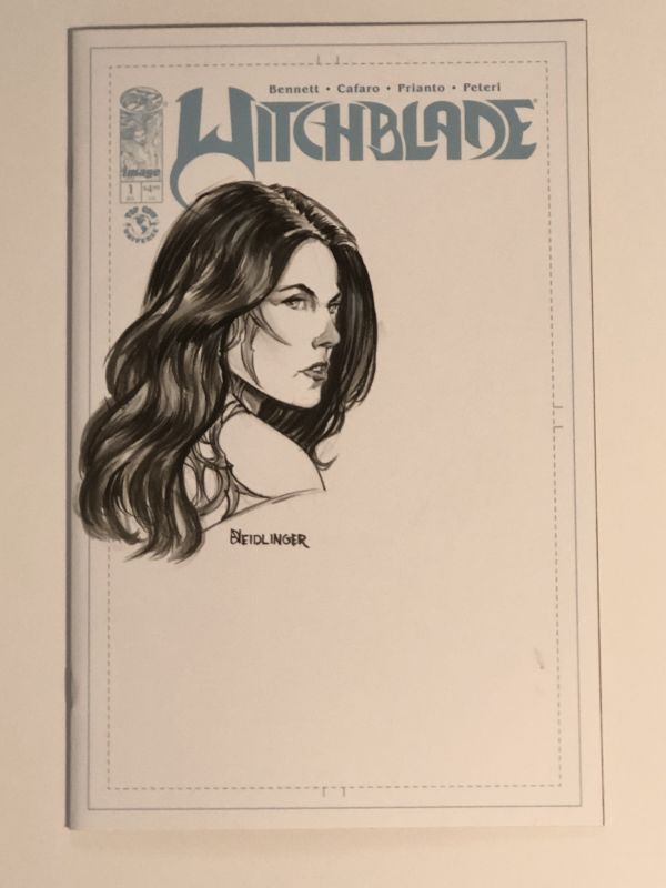 Image for Witchblade Remarque Sketch Cover