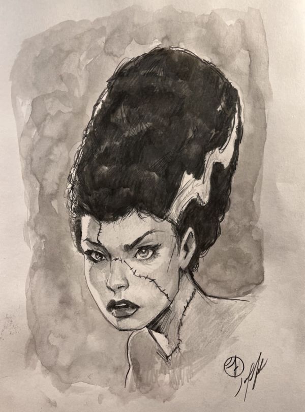 Image for Bride of Frankenstein Portrait